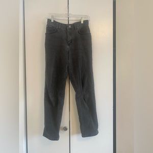 Black/dark gray riders by Lee pants